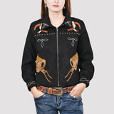 ADJKT074 Women Fabric Shirt Jacket Dress