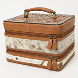 ADBGA454 Jewelry Case Genuine Western Leather Women Bag
