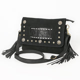 ADBGA906 Crossbody Genuine Western Suede Leather women bag