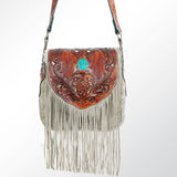 LC-ADBGH133 Crossbody Hair On Genuine Western Leather Women Bag