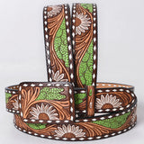 ADBLF284 Genuine American Leather Belt Men and Women