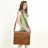 LC-ADBG1430  Briefcase Genuine Western Leather Women Bag