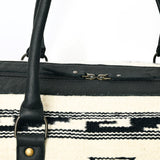 LC-ADBGS174I Duffel Genuine Western Leather Women Bag sage