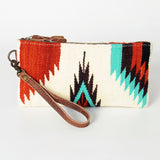 LC-ADBG344 Wristlet Genuine Western Leather Women Bag Paige