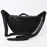 ADBGZ829B Fanny Pack Genuine Western Leather Women Bag