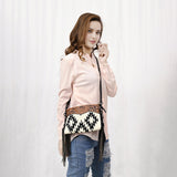 LC-ADBGZ183 Crossbody Genuine Western Leather Women Bag Becca