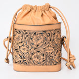 LC-ADBGZ765 Bucket Genuine Western Leather Women Bag
