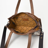 LC-ADBG1278 Tote Hair On Genuine Western Leather Women Bag