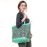 ADBGZ825 Tote Hand Tooled Genuine Western Leather Women Bag