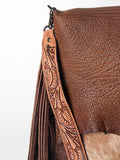 LC-ADBGZ137 Messenger Hair-on Genuine Western Leather Women Bag