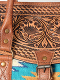 LC-ADBG588 Duffel Genuine Western Leather Women Bag