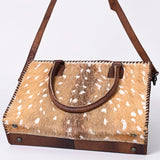 LC-ADBGS118H Tote Hair-On Genuine Western Leather Women Bag