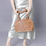 ADBG1139 Tote Hand Tooled Genuine Western Leather Women Bag
