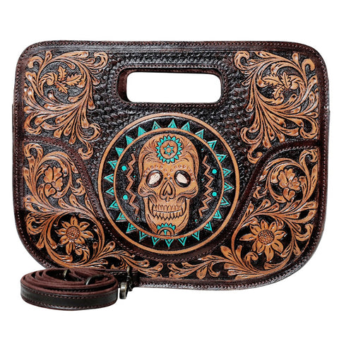ADBGZ945 Clutch Genuine Leather Women Bag