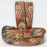 LC-ADBLF168 Genuine American Leather Belt Men and Women
