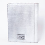 ADBG1232 Hand-Tooled Leather Portfolio - Western Floral Folio Case