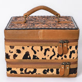 ADBGA454 Jewelry Case Genuine Western Leather Women Bag