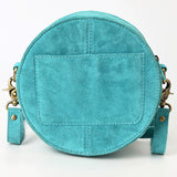 ADBGA620 Canteen Genuine Western Suede Leather women bag