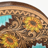 LC-ADBG1433 Taco Hand Tooled Genuine Western Leather Women Bag