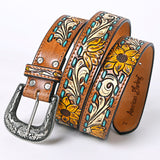 LC-ADBLF204 Genuine American Leather Belt Men and Women