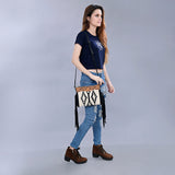 LC-ADBGZ184 Crossbody Genuine Western Leather Women Bag