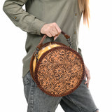 LC-ADBG1449 Canteen Genuine Western Leather Women Bag