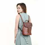 LC-KBG320 Backpack Genuine Leather women bag western Bag