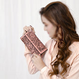 ADBGZ736C Wallet Genuine Western Leather Women Bag