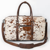 ADBG1245 Western Cowhide Leather Duffel Bag -American Darling Travel Tote