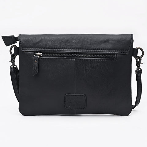 ADBG1769 American Darling Western Leather Envelop Bag - Handcrafted Vegetable-Tanned Crossbody