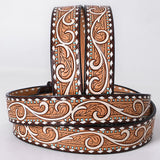 ADBLF286 Genuine American Leather Belt Men and Women