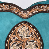 ADBGA419 Genuine Western Leather Crossbody Bag Hand Tooled Cowgirl Purse by American Darling