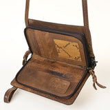 LC-ADBG485 Organiser Genuine Western Leather Women Bag Clara