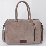 ADBG1585 Duffel Genuine western Suede Leather women bag