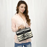 LC-ADBG1320E Jewelry Case Genuine Western Leather Women Bag