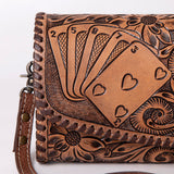LC-ADBG1024C Wallet Genuine Western Leather Women Bag