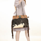 LC-ADBG1187 Tote Genuine Western Leather Women Bag