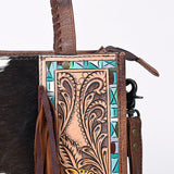 LC-ADBG1086B  Tote Hand Tooled Genuine Western Leather Women Bag