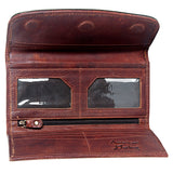 LC-ADBGM102E Wallet Genuine Western Leather Women Bag