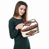 LC-ADBG1320B  Jewelry Case Genuine Western Leather Women Bag