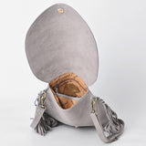 ADBGA713 Crossbody Genuine Western Suede Leather Women Bag