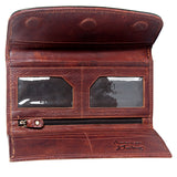 LC-ADBGM102 Wallet Genuine Western Leather Women Bag