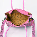 ADBG1131C Tote Hand Tooled Genuine Western Leather Women Bag