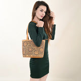 LC-ADBGZ836 Tote Genuine Western Leather Women Bag Mae
