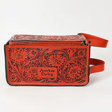 LC-ADBGZ733D Toiletry Genuine Western Leather Women Bag