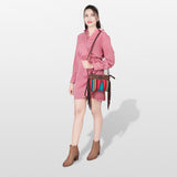 LC-ADBGZ183 Crossbody Genuine Western Leather Women Bag Becca