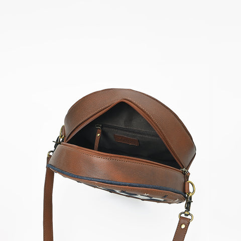 OHA153 Canteen Genuine Western Leather Women Bag