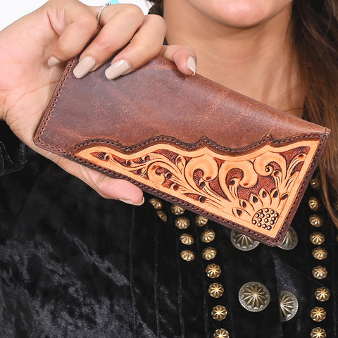 BEBGG102-Western Leather Wallet